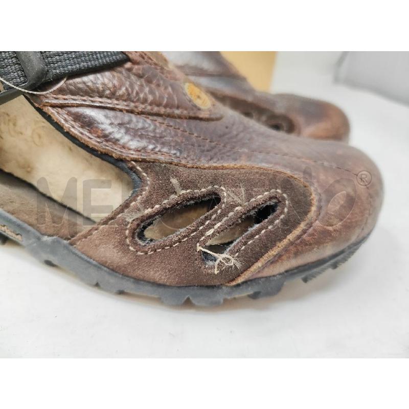 SANDALI TIMBERLAND PELLE MARRONI N.7.5 | Mercatino dell'Usato Vinci - fraz. sovigliana 5