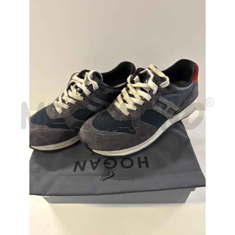 SCARPE BAMBINO HOGAN N 33 BLU GRUGIE ROSSE | Mercatino dell'Usato Vinci - fraz. sovigliana 1