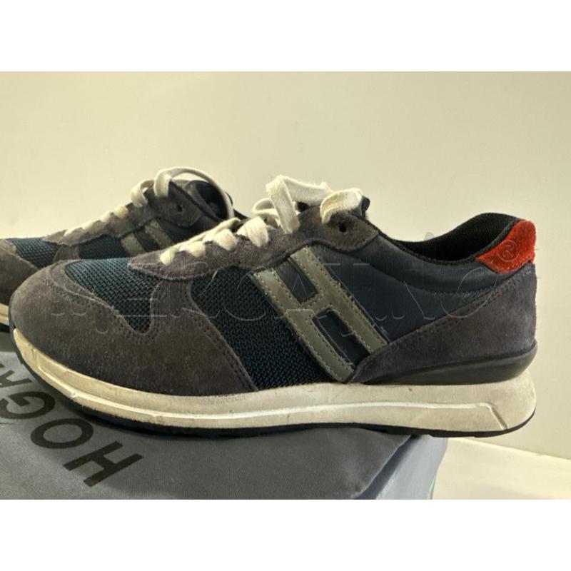 SCARPE BAMBINO HOGAN N 33 BLU GRUGIE ROSSE | Mercatino dell'Usato Vinci - fraz. sovigliana 2