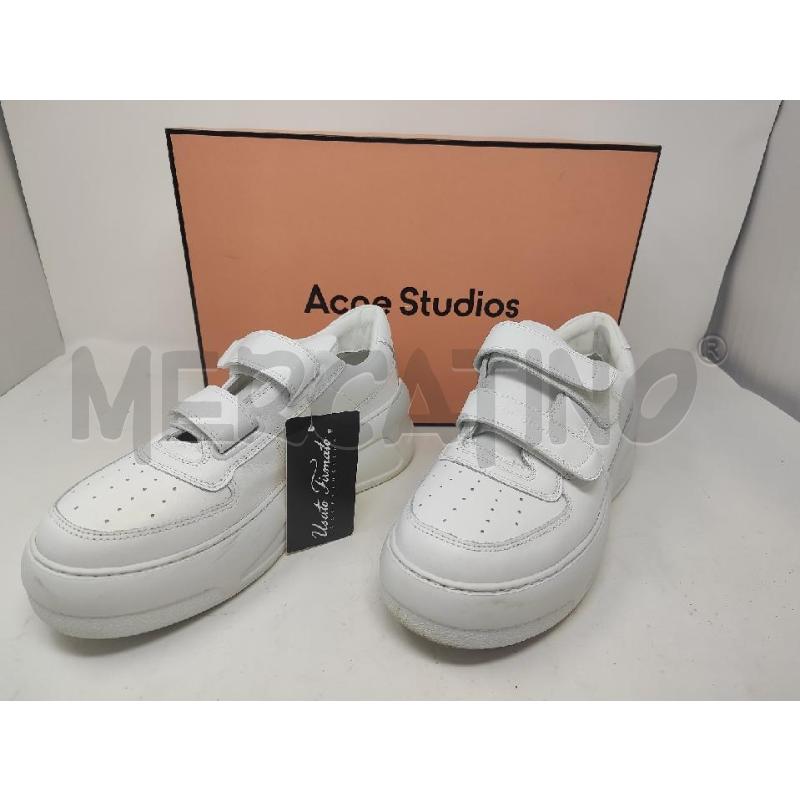 SCARPE DONNA ACNE STUDIO BIANCHE STREP N.39  | Mercatino dell'Usato Vinci - fraz. sovigliana 1