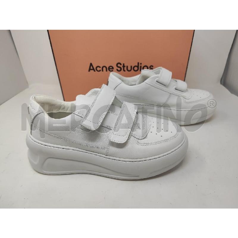 SCARPE DONNA ACNE STUDIO BIANCHE STREP N.39  | Mercatino dell'Usato Vinci - fraz. sovigliana 5