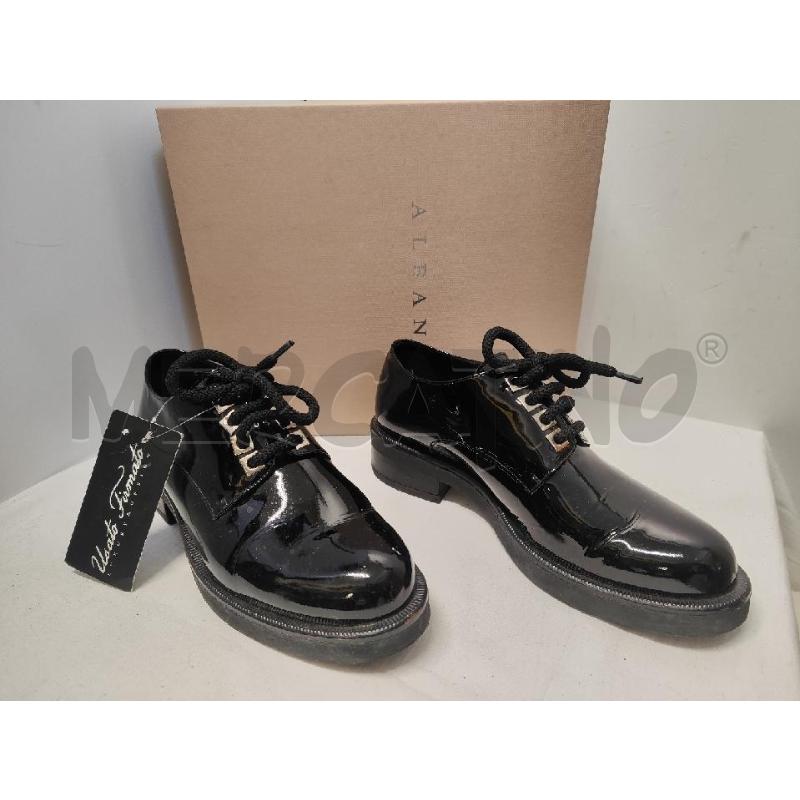 SCARPE DONNA ALBANO VERNICE NERE N.38 LEGATE  | Mercatino dell'Usato Vinci - fraz. sovigliana 1