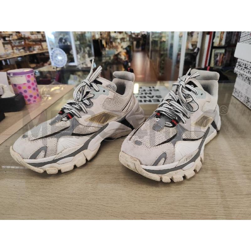 SCARPE DONNA ASH BIANCA GRIGIA N.38 | Mercatino dell'Usato Vinci - fraz. sovigliana 1