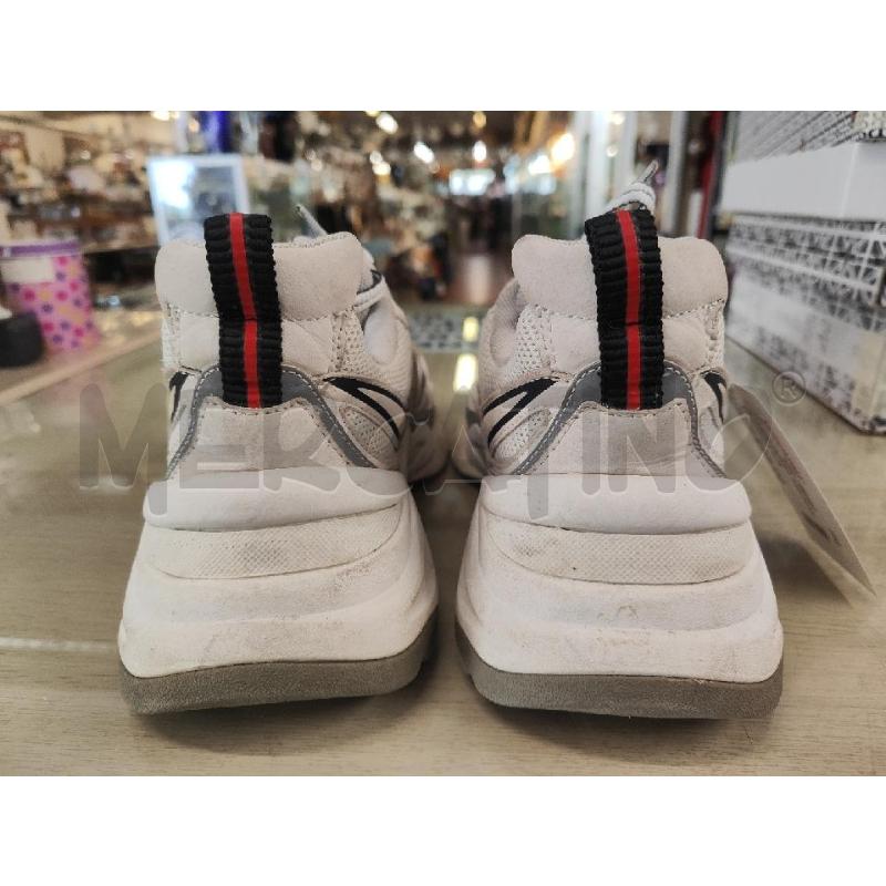 SCARPE DONNA ASH BIANCA GRIGIA N.38 | Mercatino dell'Usato Vinci - fraz. sovigliana 3