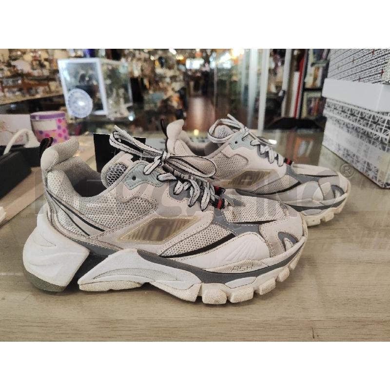 SCARPE DONNA ASH BIANCA GRIGIA N.38 | Mercatino dell'Usato Vinci - fraz. sovigliana 5