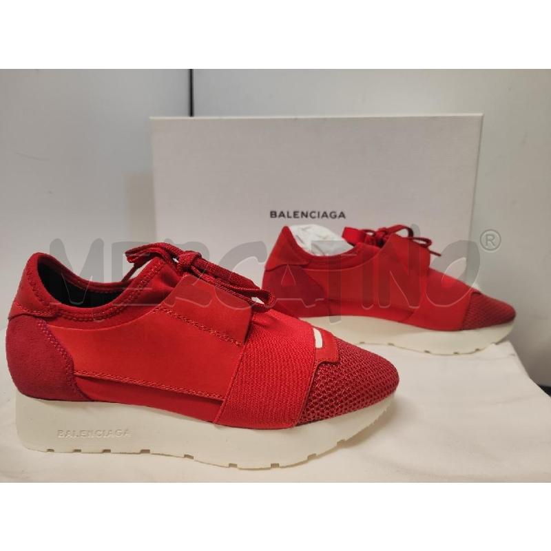 SCARPE DONNA BALENCIAGA ROSSE NUOVE N.35 | Mercatino dell'Usato Vinci - fraz. sovigliana 5