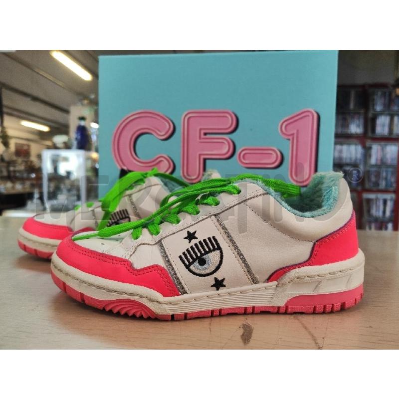 SCARPE DONNA CHIARA FERRAGNI BIANCHE ROSA N.36 | Mercatino dell'Usato Vinci - fraz. sovigliana 2