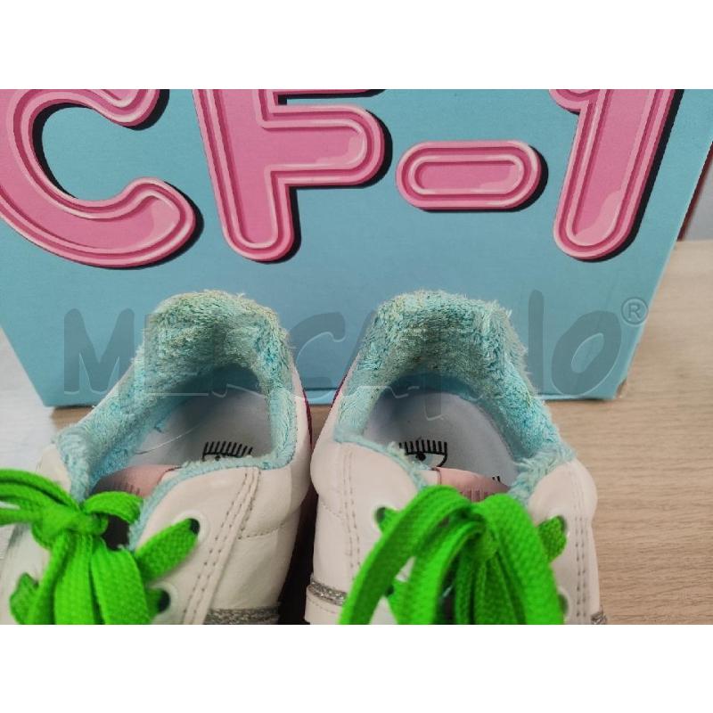 SCARPE DONNA CHIARA FERRAGNI BIANCHE ROSA N.36 | Mercatino dell'Usato Vinci - fraz. sovigliana 3