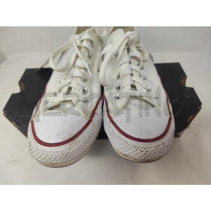 SCARPE DONNA CONVERSE BIANCHE BASSE N.38 | Mercatino dell'Usato Vinci - fraz. sovigliana 2