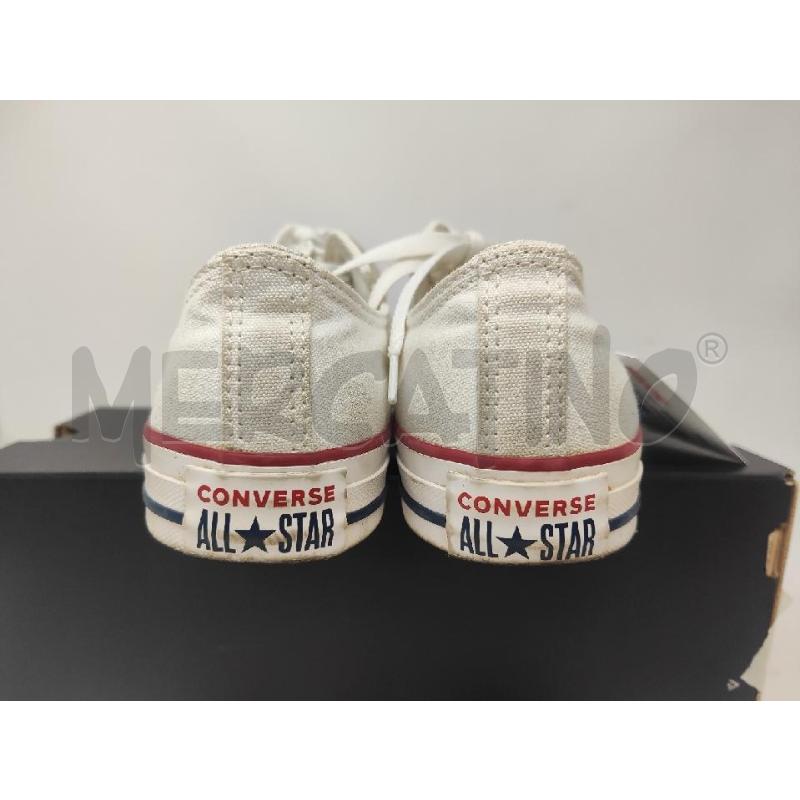 SCARPE DONNA CONVERSE BIANCHE BASSE N.38 | Mercatino dell'Usato Vinci - fraz. sovigliana 3