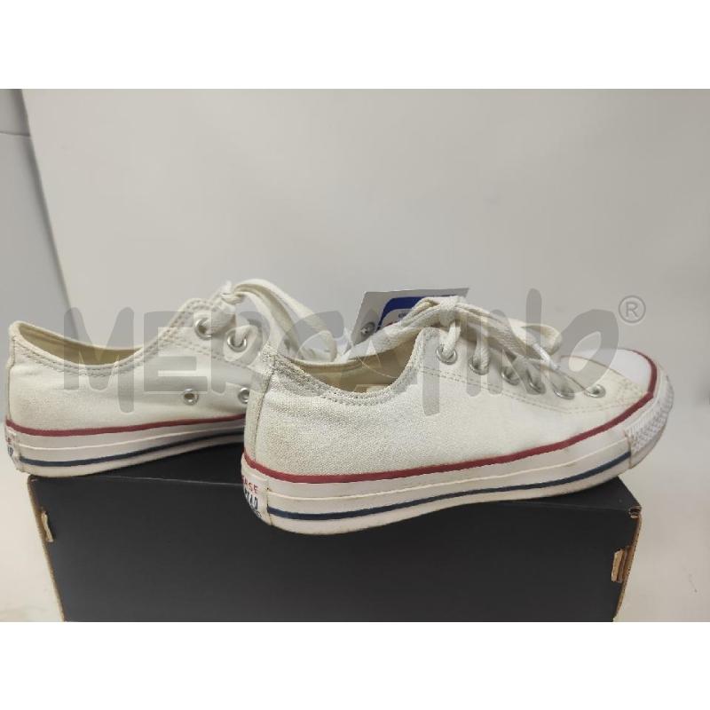 SCARPE DONNA CONVERSE BIANCHE BASSE N.38 | Mercatino dell'Usato Vinci - fraz. sovigliana 5