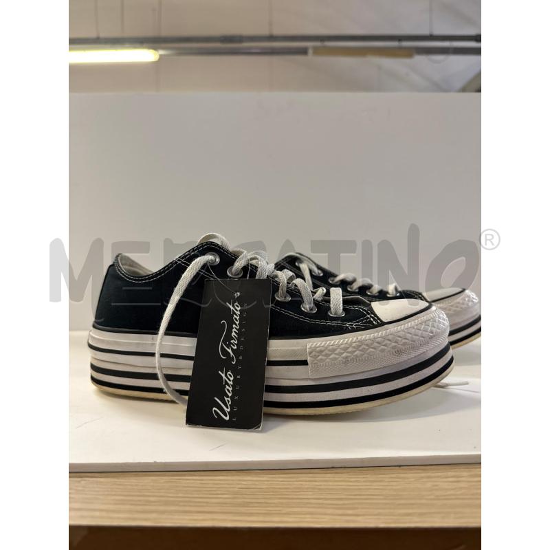 SCARPE DONNA CONVERSE NERE SUOLA ALTA N.39 | Mercatino dell'Usato Vinci - fraz. sovigliana 1