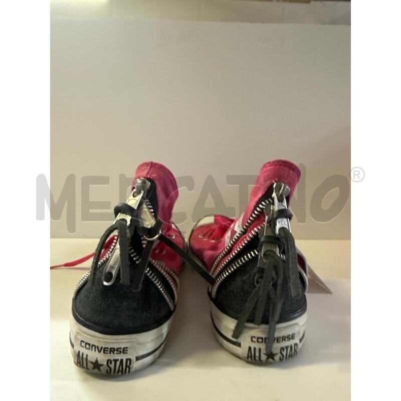 SCARPE DONNA CONVERSE ROSA ALTE ZIP TALLONE N.37.5 | Mercatino dell'Usato Vinci - fraz. sovigliana 3