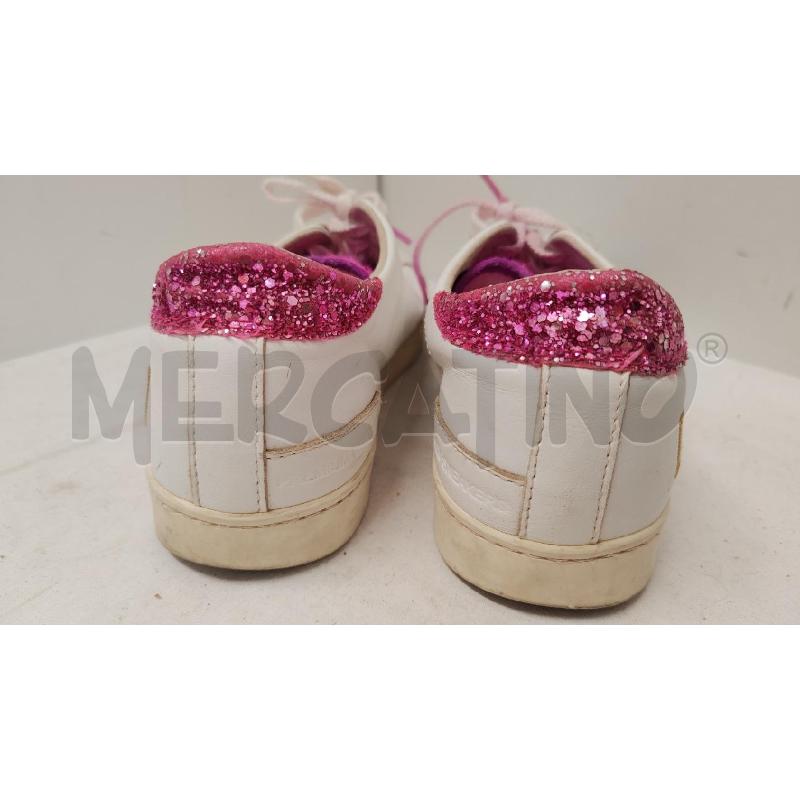 SCARPE DONNA DATE BIANCHE TALLONE GLITTER ROSA N.36 | Mercatino dell'Usato Vinci - fraz. sovigliana 3