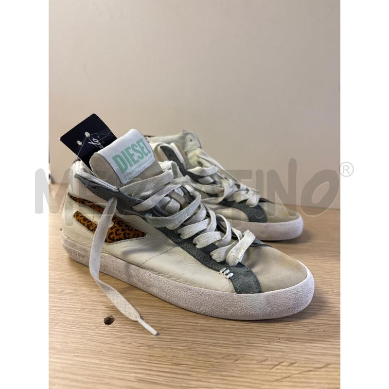 SCARPE DONNA DIESEL BIANCHE ALTE N.37 | Mercatino dell'Usato Vinci - fraz. sovigliana 1