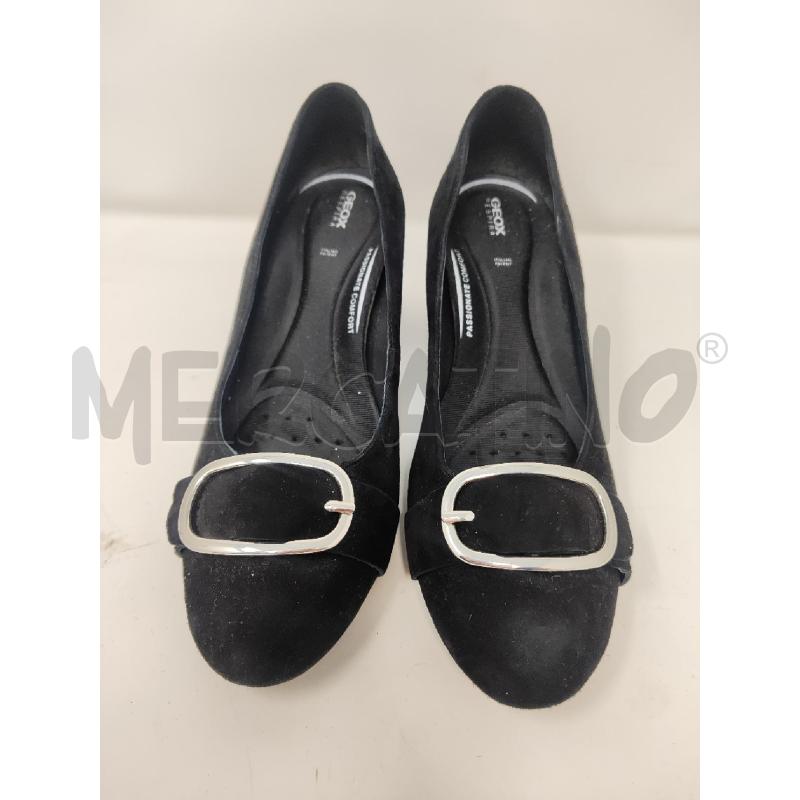 SCARPE DONNA GEOX SCAMOSCIATI NERI N.39 | Mercatino dell'Usato Vinci - fraz. sovigliana 2