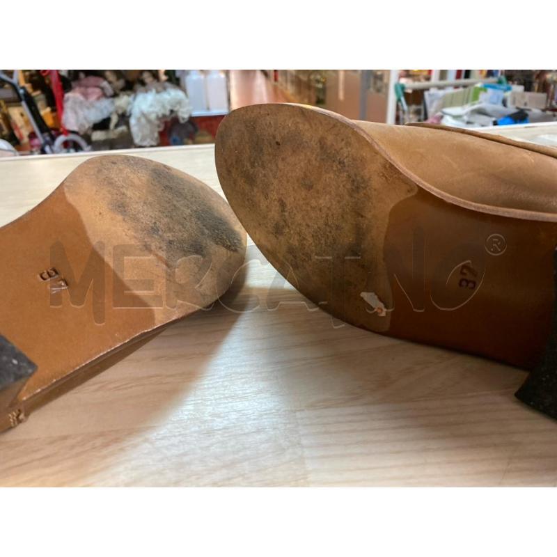 SCARPE DONNA GIORGIO ARMANI PELLE BEIGE N.37 | Mercatino dell'Usato Vinci - fraz. sovigliana 4