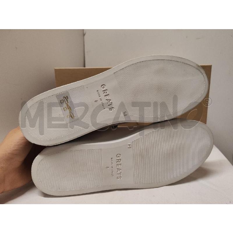 SCARPE DONNA GREATS BIANCHE NUOVE N.41 | Mercatino dell'Usato Vinci - fraz. sovigliana 4
