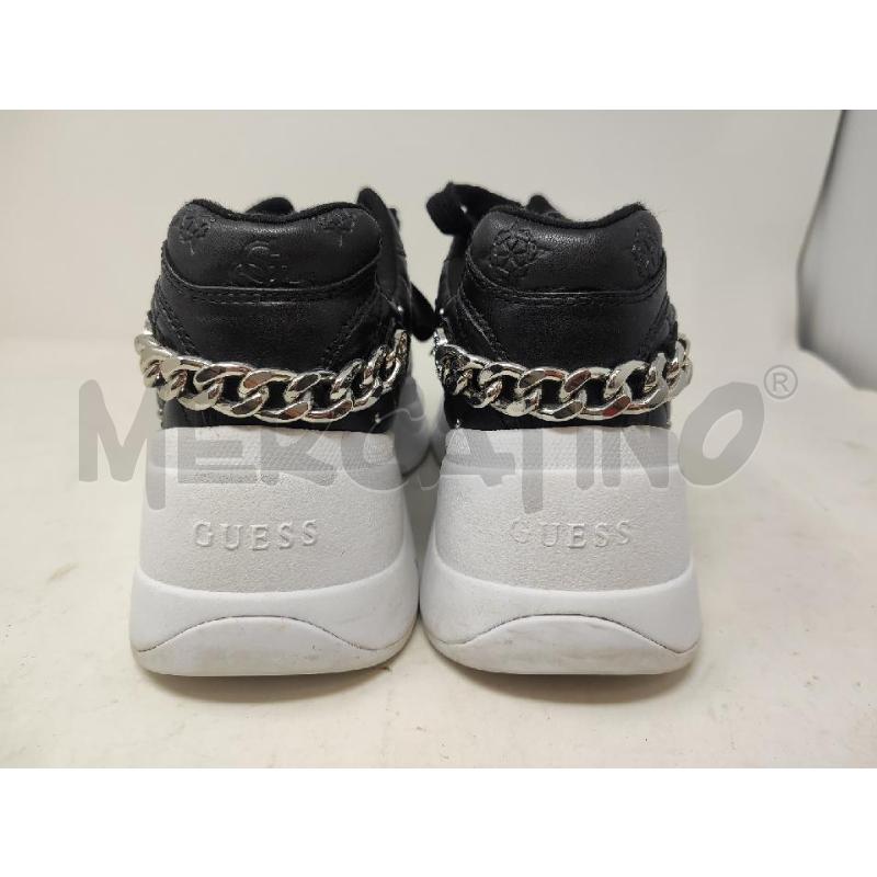 SCARPE DONNA GUESS NERE TRAPUNTATE DIETRO CATENA N.38 | Mercatino dell'Usato Vinci - fraz. sovigliana 2