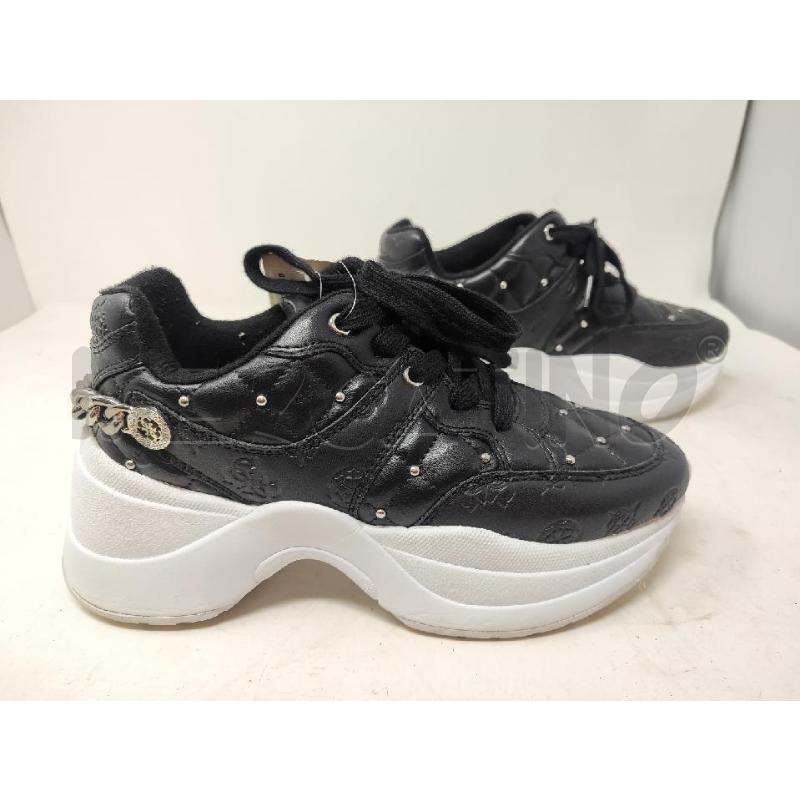 SCARPE DONNA GUESS NERE TRAPUNTATE DIETRO CATENA N.38 | Mercatino dell'Usato Vinci - fraz. sovigliana 4