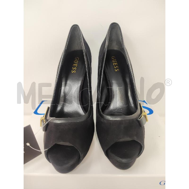SCARPE DONNA GUESS SCAMOSCIATI NERI SPUNTATE N.40 NUOVE | Mercatino dell'Usato Vinci - fraz. sovigliana 2