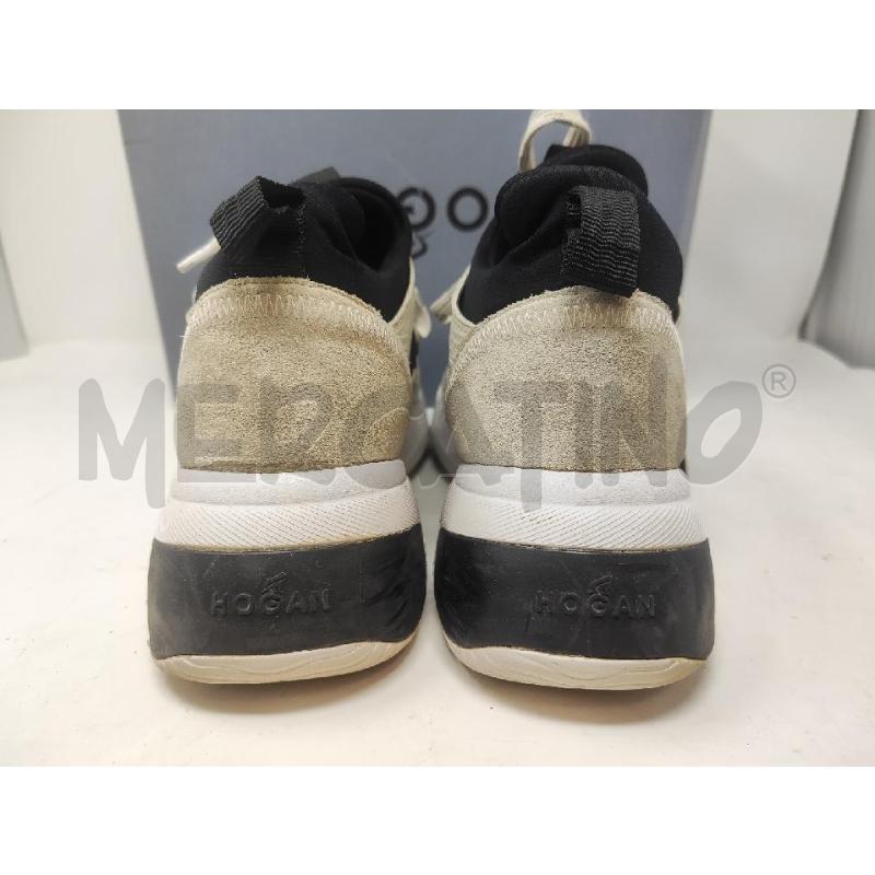 SCARPE DONNA HOGAN BIANCHE NERE N.38/ 1/2 | Mercatino dell'Usato Vinci - fraz. sovigliana 4