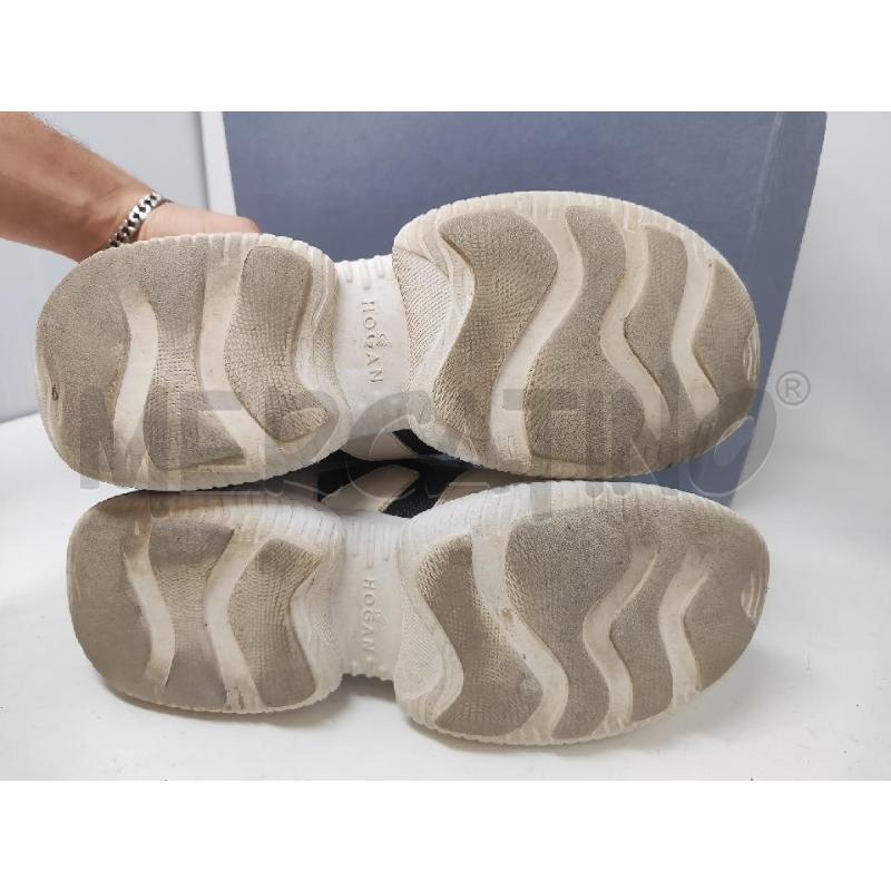 SCARPE DONNA HOGAN BIANCHE NERE N.38/ 1/2 | Mercatino dell'Usato Vinci - fraz. sovigliana 5