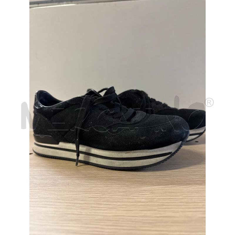 SCARPE DONNA HOGAN SCAMOSCIATE NERE GLITTER N.39 | Mercatino dell'Usato Vinci - fraz. sovigliana 1