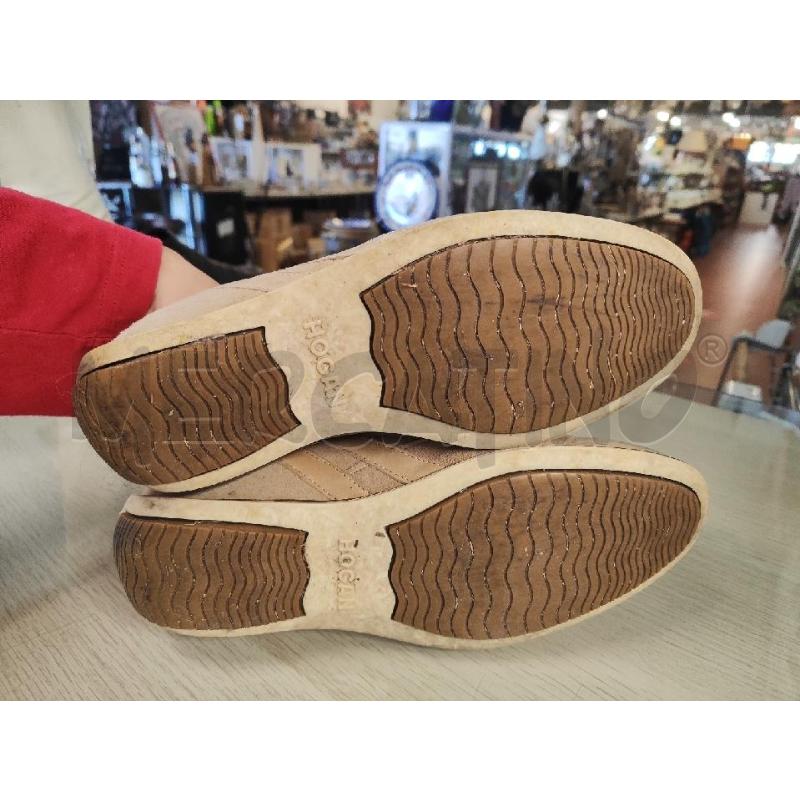SCARPE DONNA HOGAN SCAMOSCIATI BEIGE N.38.5 | Mercatino dell'Usato Vinci - fraz. sovigliana 4
