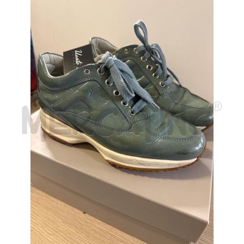 SCARPE DONNA HOGAN VERNICE VERDI N.37 | Mercatino dell'Usato Vinci - fraz. sovigliana 1