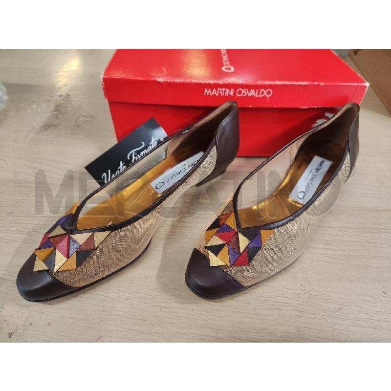 SCARPE DONNA MARTINI OSVALDO NUOVE N.38 MANCA IL TACCO | Mercatino dell'Usato Vinci - fraz. sovigliana 1