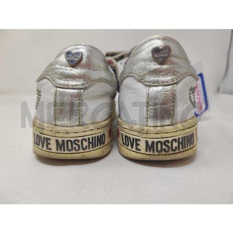 SCARPE DONNA MOSCHINO BIANCHE N.36 | Mercatino dell'Usato Vinci - fraz. sovigliana 3