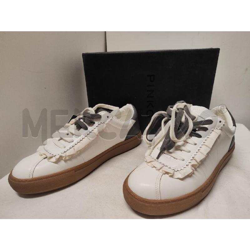SCARPE DONNA PINKO PELLE BIANCHE GALETTA N.40 | Mercatino dell'Usato Vinci - fraz. sovigliana 1