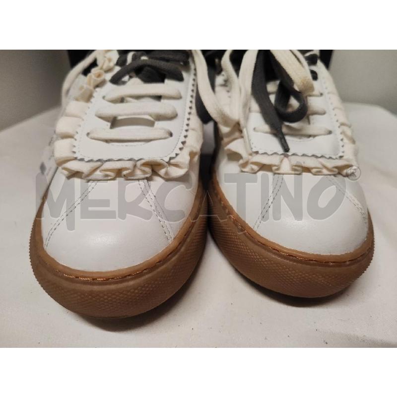 SCARPE DONNA PINKO PELLE BIANCHE GALETTA N.40 | Mercatino dell'Usato Vinci - fraz. sovigliana 2