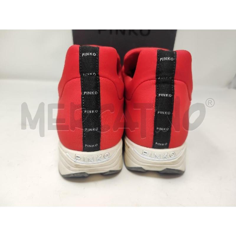 SCARPE DONNA PINKO TESSUTO ROSSE CON STRASS N.39 | Mercatino dell'Usato Vinci - fraz. sovigliana 3