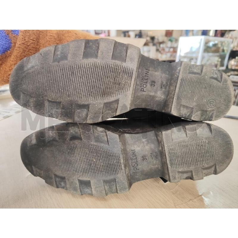 SCARPE DONNA POLLINI PELLE NERE N.39 | Mercatino dell'Usato Vinci - fraz. sovigliana 2