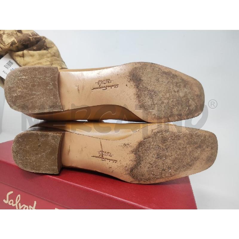 SCARPE DONNA SALVATORE FERRAGAMO BEIGE N.9 | Mercatino dell'Usato Vinci - fraz. sovigliana 4