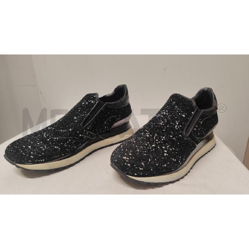 SCARPE DONNA SAX NERE GLITTER ARGENTO SENZA NUMERO | Mercatino dell'Usato Vinci - fraz. sovigliana 1