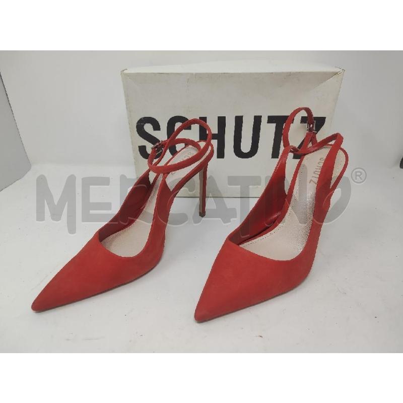 SCARPE DONNA SCHUTZ N.40 ROSSI SCAMOSCIATO | Mercatino dell'Usato Vinci - fraz. sovigliana 1