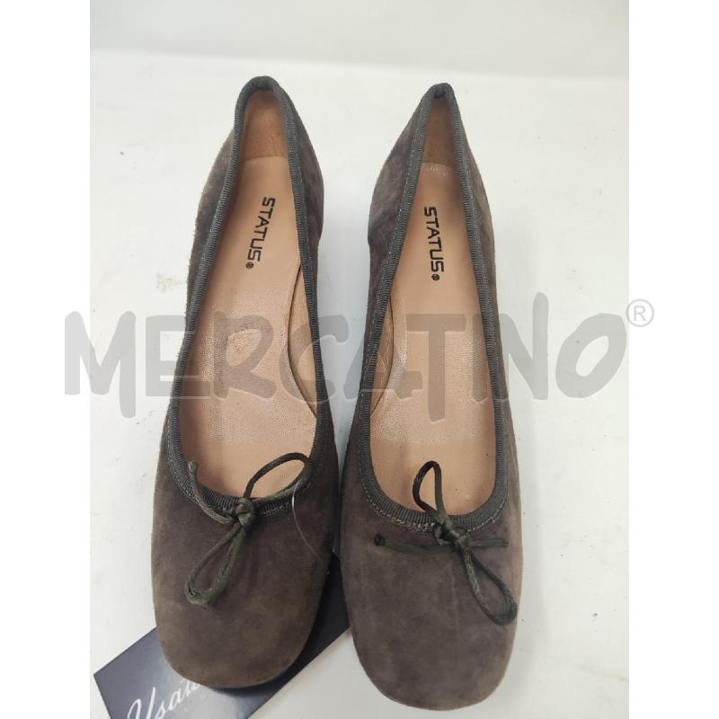 SCARPE DONNA STATUS SCAMOSCIATE MARRONI N.37 | Mercatino dell'Usato Vinci - fraz. sovigliana 2