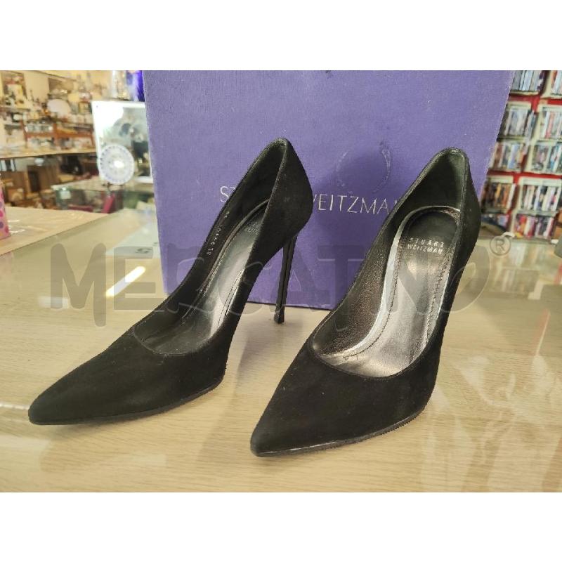 SCARPE DONNA STUART SCAMOSCIATE NERE N.38 | Mercatino dell'Usato Vinci - fraz. sovigliana 1