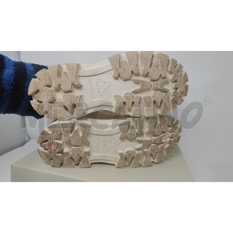 SCARPE DONNA SUPERGA TESSUTO BEIGE ALTE N.38 | Mercatino dell'Usato Vinci - fraz. sovigliana 4