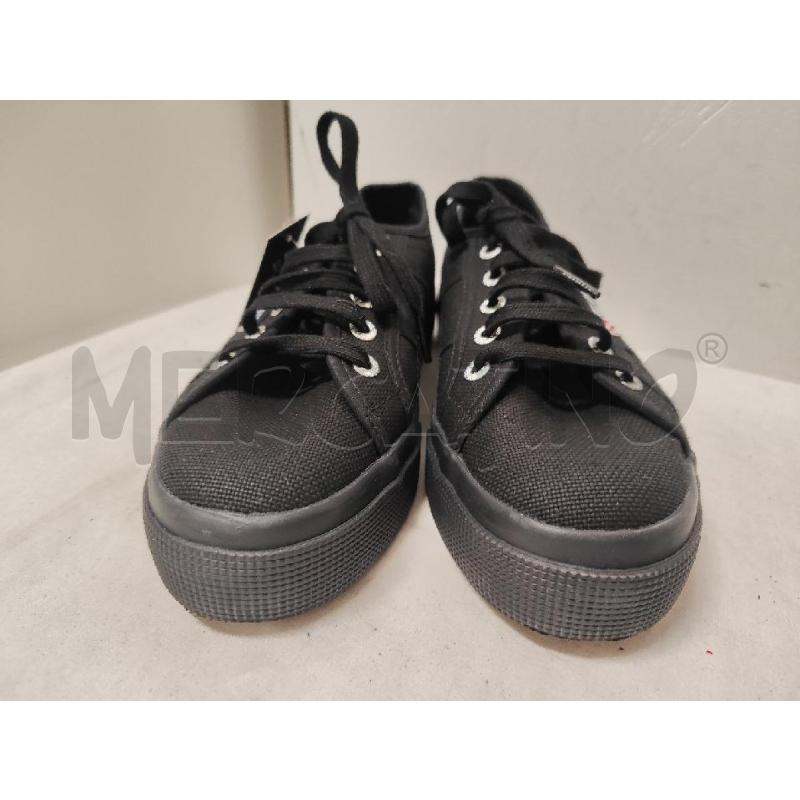 SCARPE DONNA SUPERGA TESSUTO NERE N.37 | Mercatino dell'Usato Vinci - fraz. sovigliana 2