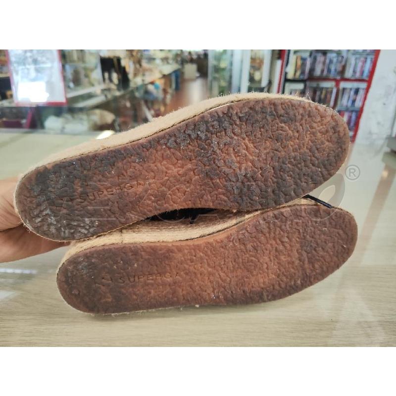 SCARPE DONNA SUPERGA TESSUTO QUADRETTI ROSSI BLU N.38 | Mercatino dell'Usato Vinci - fraz. sovigliana 4