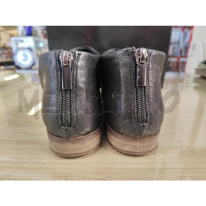 SCARPE DONNA TEMY PELLE NERE ZIP DIETRO N.39 | Mercatino dell'Usato Vinci - fraz. sovigliana 3