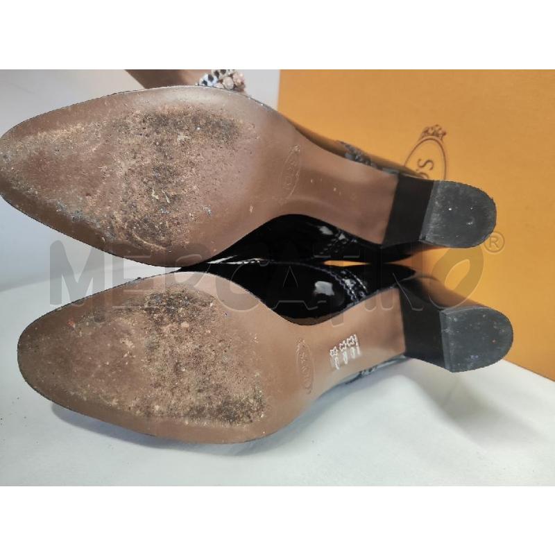 SCARPE DONNA TOD'S VERNICE NERE N.37.5 | Mercatino dell'Usato Vinci - fraz. sovigliana 3