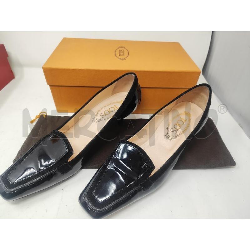 SCARPE DONNA TOD'S VERNICE NERE N.38.5 | Mercatino dell'Usato Vinci - fraz. sovigliana 1