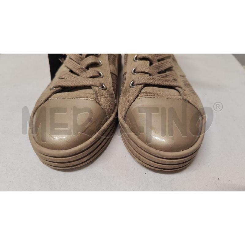 SCARPE DONNA  HOGAN ALTE BEIGE STRASS N.36.5 | Mercatino dell'Usato Vinci - fraz. sovigliana 2