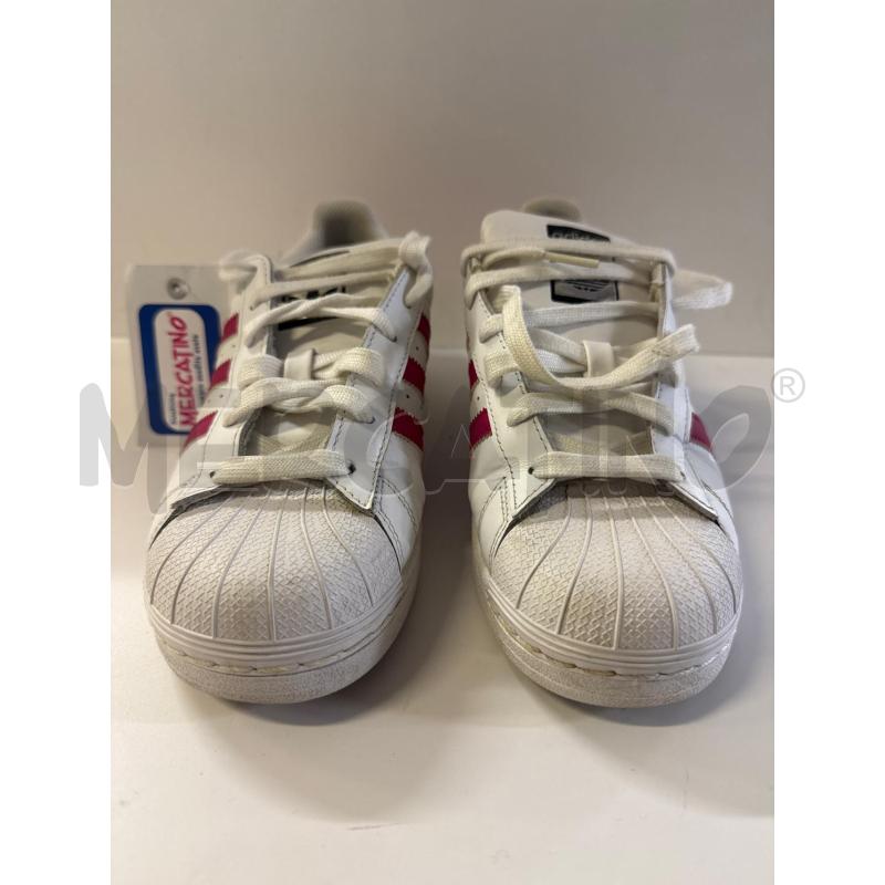 SCARPE DONNA # ADIDAS BIANCHE ROSA N.38  | Mercatino dell'Usato Vinci - fraz. sovigliana 3