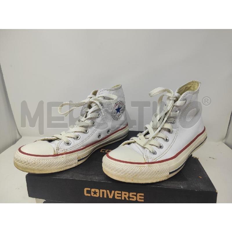 SCARPE DONNA # CONVERSE BIANCHE PELLE ALTE N.37 | Mercatino dell'Usato Vinci - fraz. sovigliana 1